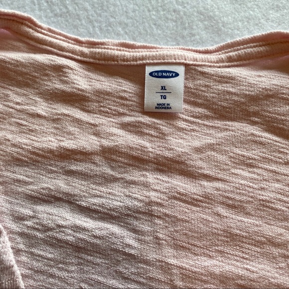 Light Pink Adjustable Wrap Top - Picture 3 of 3